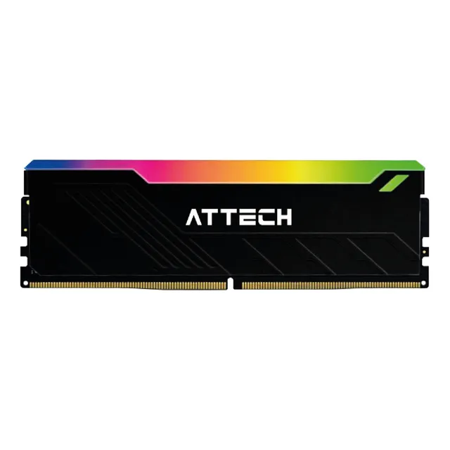Memoria Ram Attech 16gb Rgb Ddr4 3200 Mhz