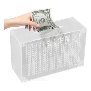 Caja De Ahorro De Dinero Transparente Caja De Ahorro De Dine Caja De Ahorro De Dinero Transparente Caja De Ahorro De Dine