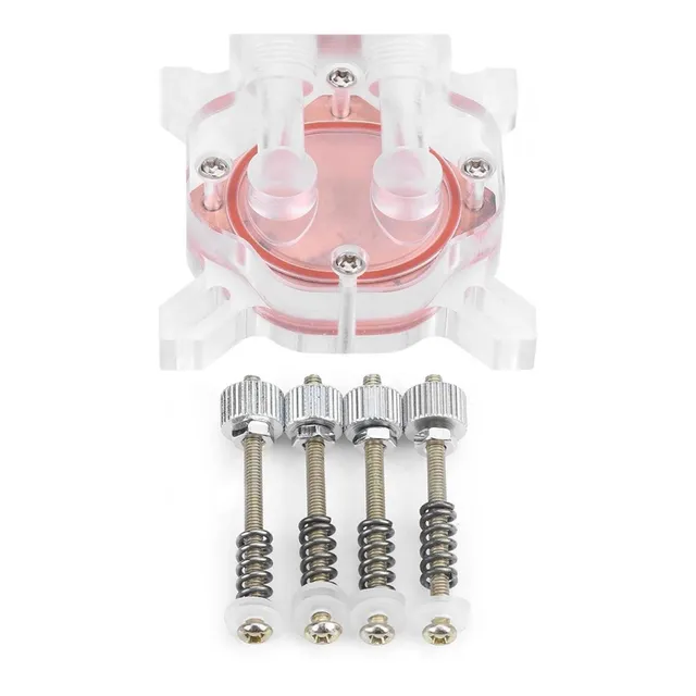 Bloque De Enfriamiento De Agua, Portátil Rojo Gpu Bloque, Pr