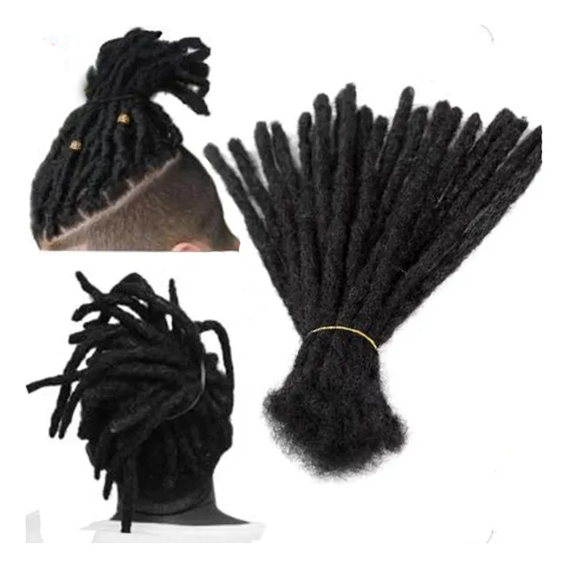 Extensiones X 5u Rastas Dreadlocks Pelo Natural Humano 20cm