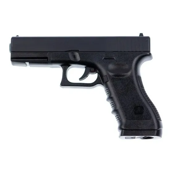 Pistola Stinger G17, 110 Mts/s + 500 Balines+ 2 Co2,etk