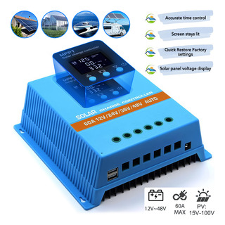 Controlador De Carga Solar 100a 80a 60a Mppt Atualizado 12v Controlador De Carga Solar 100a 80a 60a Mppt Atualizado 12v