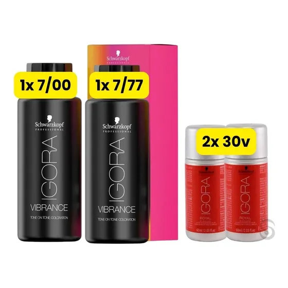 Igora Vibrance Louro Médio Intenso Cobre