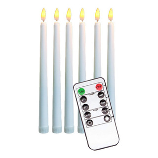 Velas Largas Candelabro Led Llama Oscilante + Control Remoto Velas Largas Candelabro Led Llama Oscilante + Control Remoto