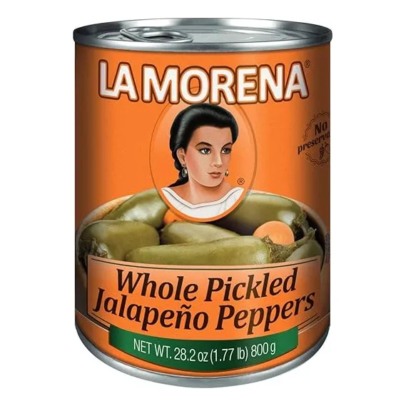 La Morena® Chiles Jalapeños Enteros 800g | Casa México