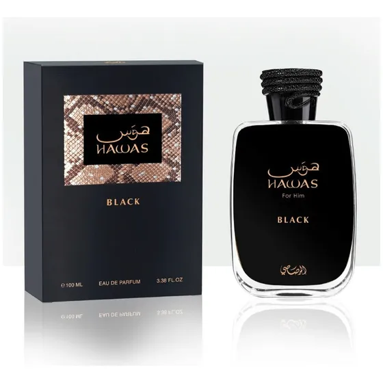Perfume Rasasi Hawas Black Edp / Inspirado Nishane Hacivat