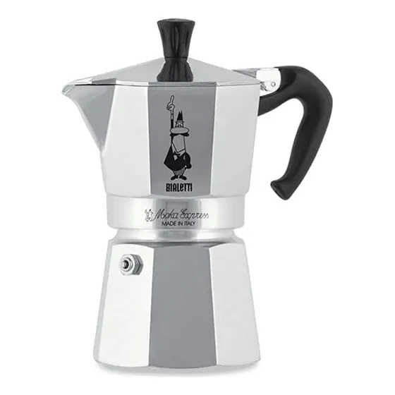Cafetera Tipo Greca Italiana Bialetti 9 Tazas Moka Original