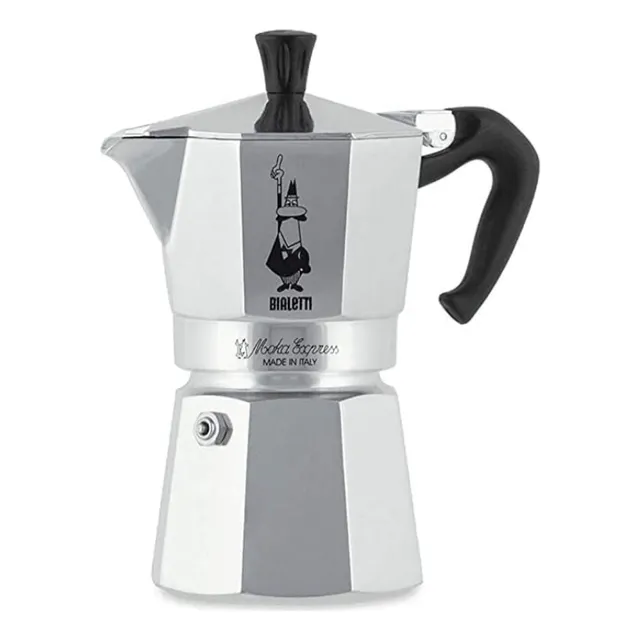 Cafetera Tipo Greca Italiana Bialetti 9 Tazas Moka Original