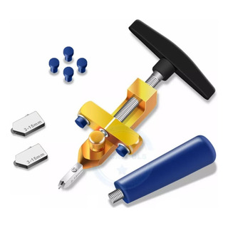 Kit Riscador Manual -p/ Cortar Vidro Cerâmica Telha Piso Top Kit Riscador Manual -p/ Cortar Vidro Cerâmica Telha Piso Top