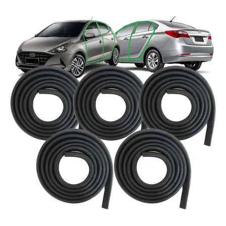 Kit 4 Borrachas Vedação Portas + Porta Malas Hb20 E Hb20s