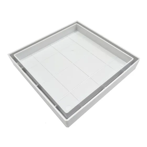Ralo 15x15 Oculto Seca Piso/ Porcelanato Inteligente Cor BRANCO