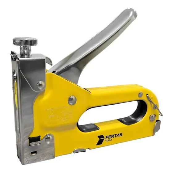 Grampeador Tapeceiro 4-14 Mm + 2100 Grampos 6mm 8mm
