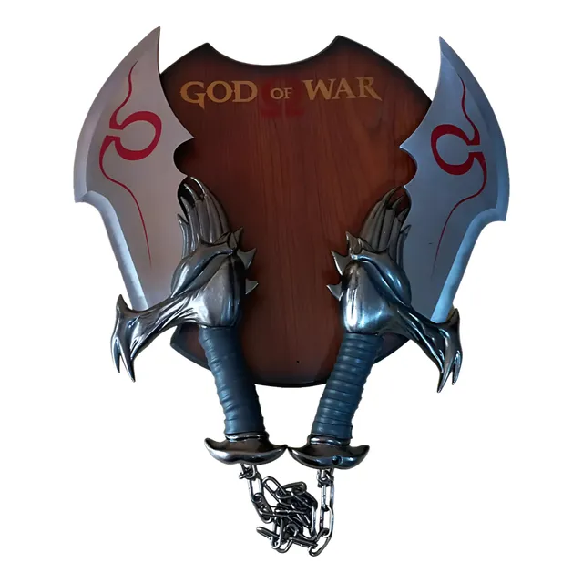 Espadas Kratos Espadas Del Caos Cuchillos Acero God Of War