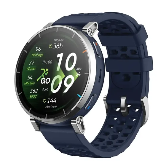 Smartwatch Amazfit Active 3 Premium Gps Amoled 1.43 Wifi Calls 5atm Relógio esportivo Running Fitness 12 dias Tipo de bateria Garmin Coros Xiaomi