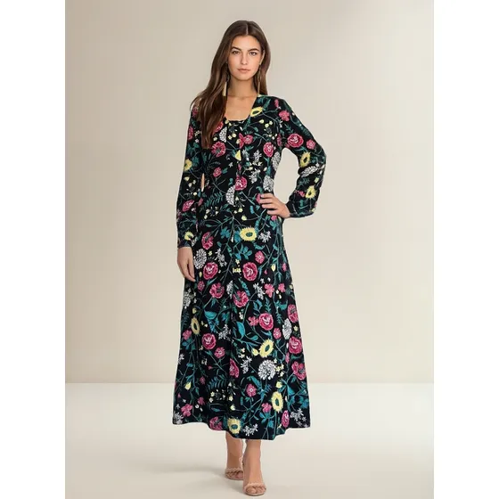 Vestido Largo De Mujer. Talla S
