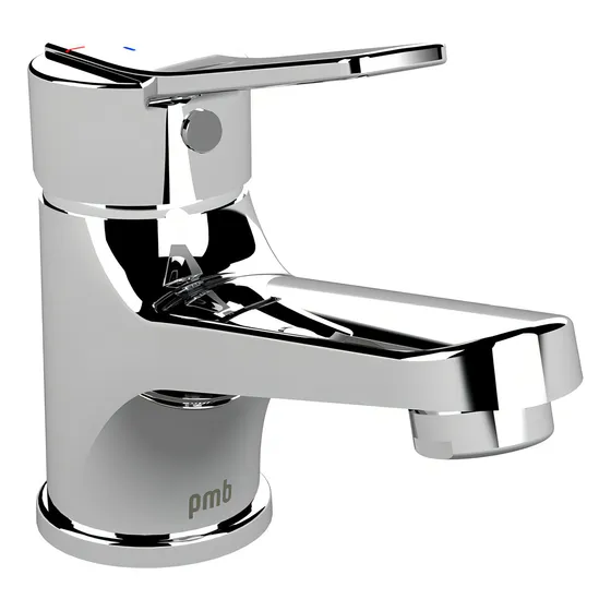 Monomando Lavatorio Llave Grifo Modelo Dallas Pmb Acabado Cromado Color Cromo