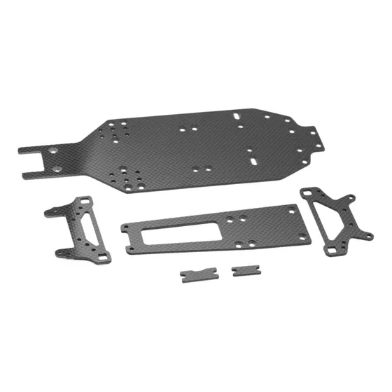 Fs Kit De Chassi De Carro Rc De Fibra De Carbono, Acessórios
