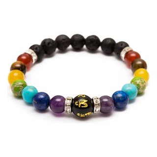 Pulsera 7 Chakras De Colores. Pulsera 7 Chakras De Colores.