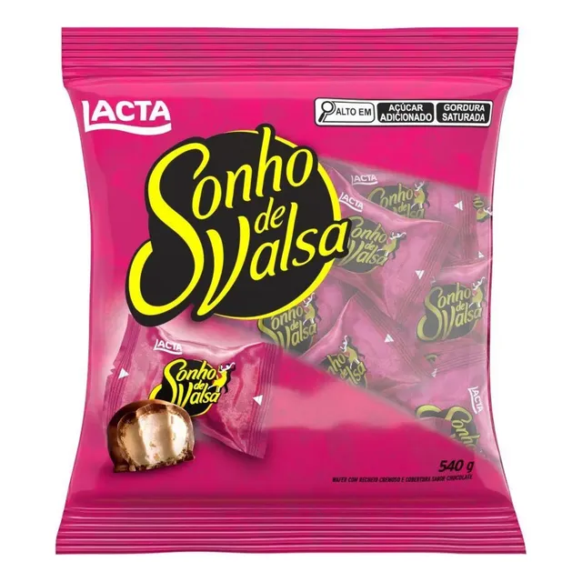 Bombom Lacta Sonho De Valsa Pacote 540g