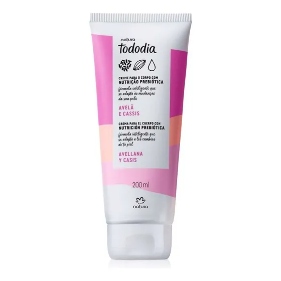 Hidratante Corporal Avellana Y Casis 200ml Tododía Natura