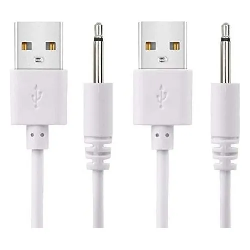 Paquete De 2 Cables De Carga Cc De Repuesto De 2,7 Empanadas