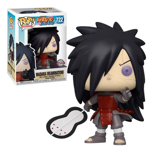 Funko Pop Madara Uchiha Resucitado #722 Naruto Shippuden Anime Figura De Accion Original