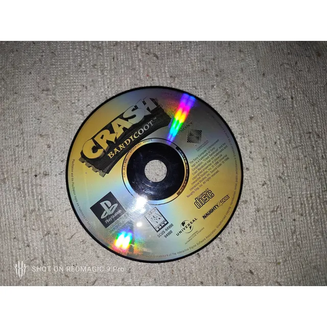 Crash Bandicoot Ps1 Solo Disco
