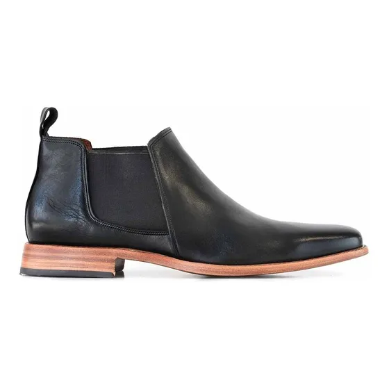 Zapato Bota Cuero Hombre Briganti Premium Elegante Hcbo00900