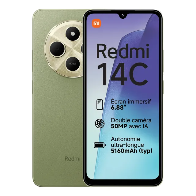 Teléfono Celular Xiaomi Redmi 14c 256+4gb 4g