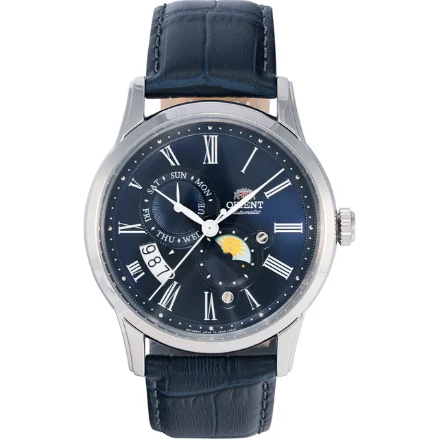 Reloj Orient Ra-ak0011d10b Unisex De Acero Inoxidable 42,5 M