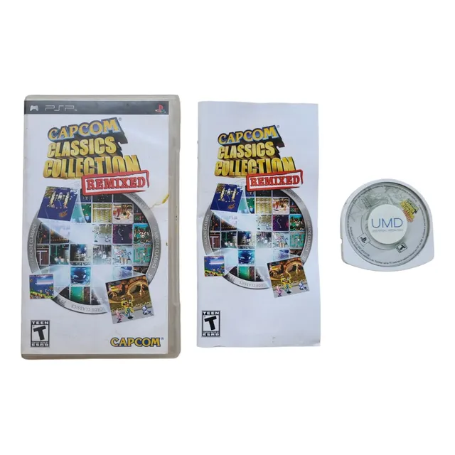 Capcom Classics Collection Remixed Psp (Reacondicionado)