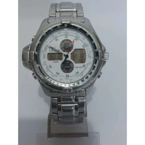 Relógio Citizen C710 Temp. Promaster Para Restauro E Peças Prateado Prateado Branco