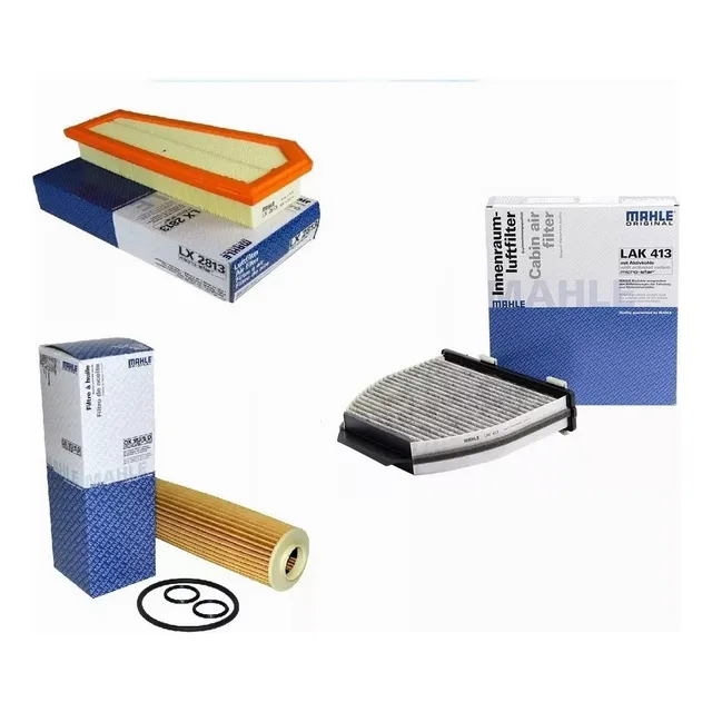 Kit Filtros Mahle Para Mercedes C200 C250 Blueficciency W204