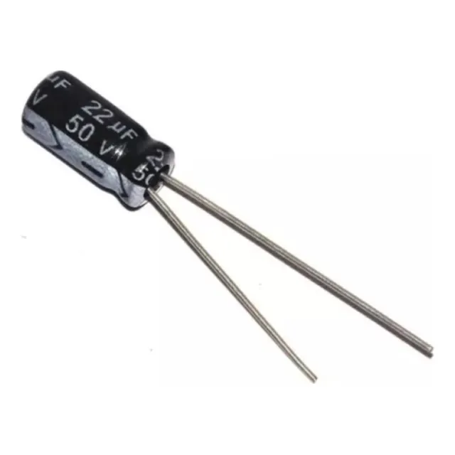 20x Capacitores Electrolíticos 50v 22uf 5x11mm
