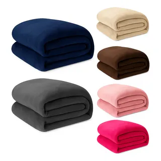 Kit 3 Cobertor Manta Fleece Casal Lisa Macia 1,80 X 2,00 Kit 3 Cobertor Manta Fleece Casal Lisa Macia 1,80 X 2,00