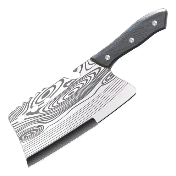 Cuchillos Diseño Damasco, Mxcve-001, 1 Pza, 29cm, Cuchillo D Color Acero