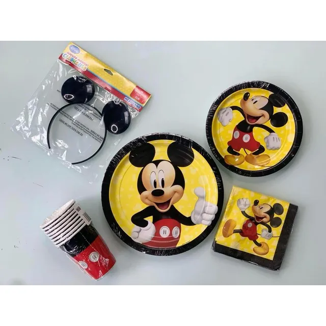 Set Desechables Para Fiestas De Animales