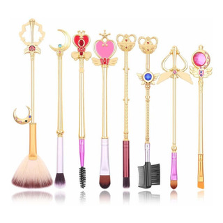 Lindo Sailor Moon Set De Brochas De Maquillaje Regalo Creati Lindo Sailor Moon Set De Brochas De Maquillaje Regalo Creati