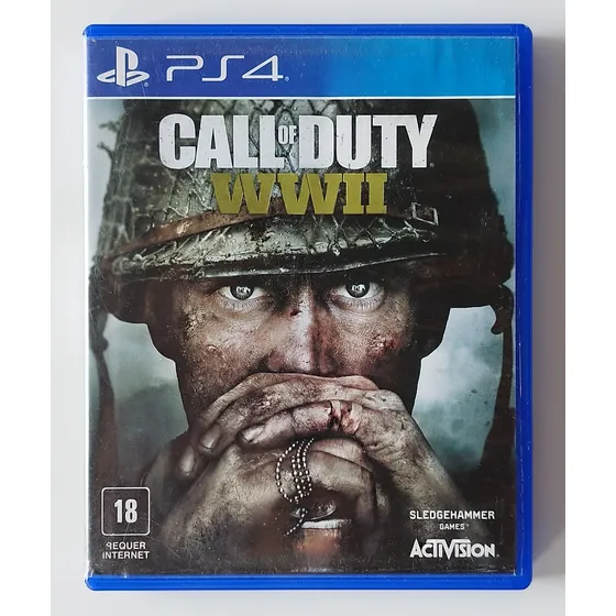 Call Of Duty Ww2 Ps4 Mídia Física Impecável