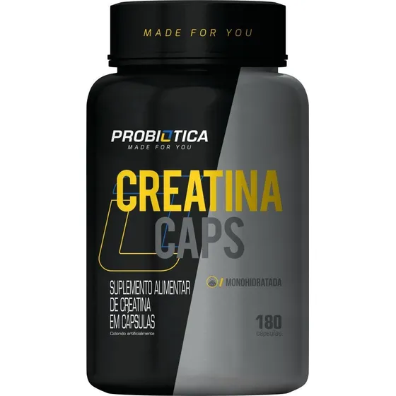 Creatina Caps Monohidratada 180 Cápsulas - Probiótica