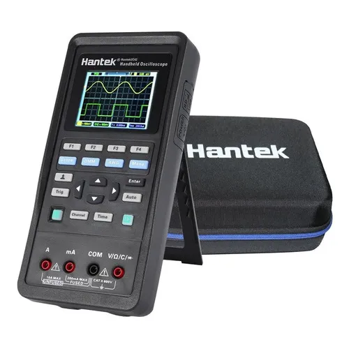 Osciloscopio Portátil Hantek 2c42 40mhz 2ch + Multimetro