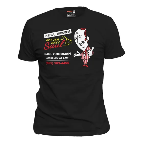 Playera Better Call Saul Publicidad &0014se