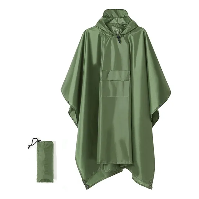 Capa Impermeable Portátil Para Lluvia Tipo Manga Con Capucha