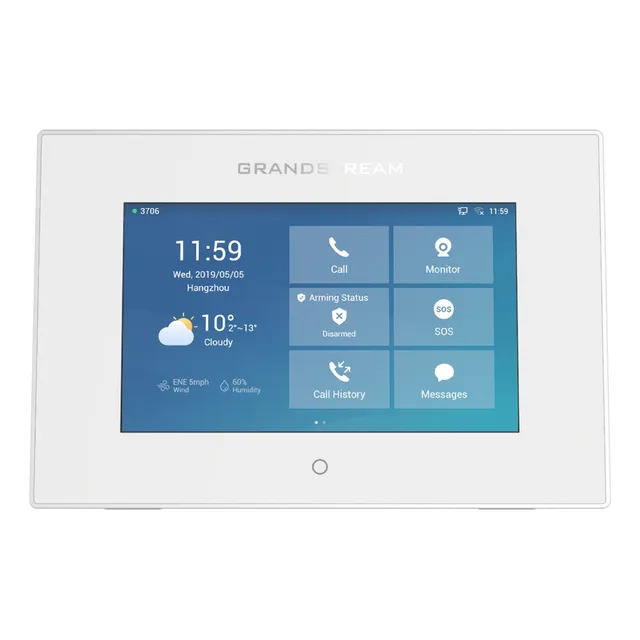 Grandstream Gsc3570 Monitor Ip Sip Poe Wifi Dual Band