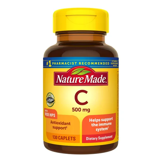 Suplemento De Vitamina C Nature Made 500 Mg Con Rosa Mosquet
