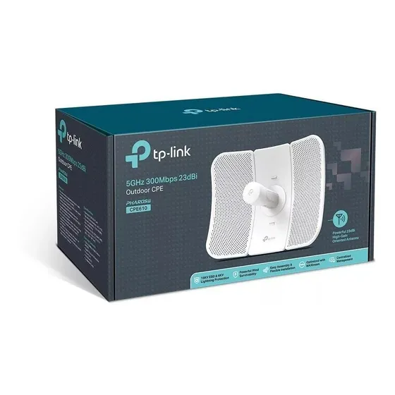 Access Point De Largo Alcance 300mbps 5ghz Tp-link Cpe610