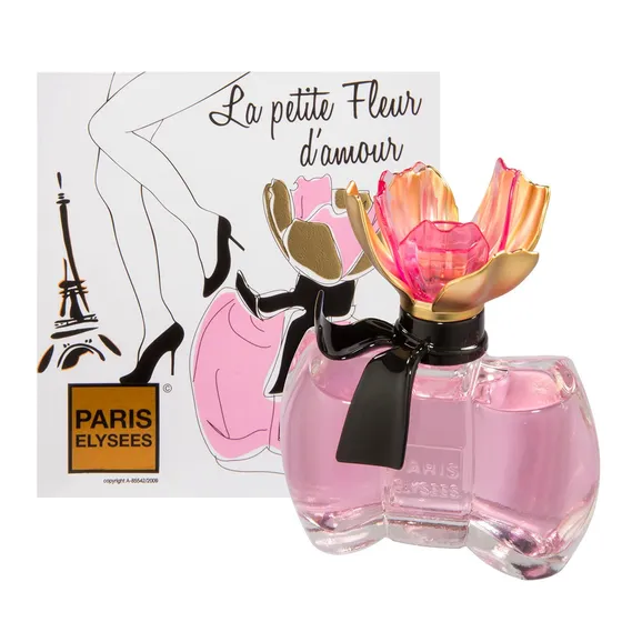 Kit Com 5 La Petite Fleur D´amour Paris Elysees Fem. 100 Ml