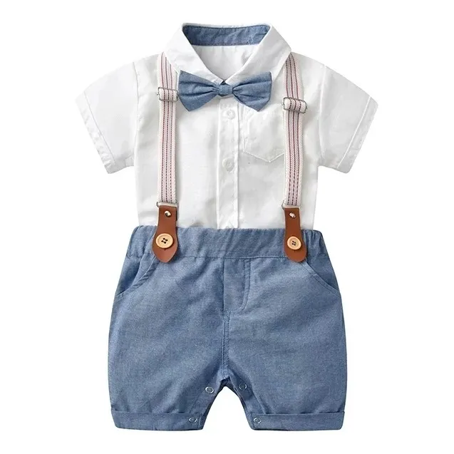 Hermoso Conjunto Terno Elegante Para Bebe Importado
