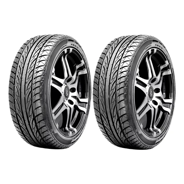 Paquete De 2 Llantas 205/45 R17 Blackhawk Hu01 84w Msi
