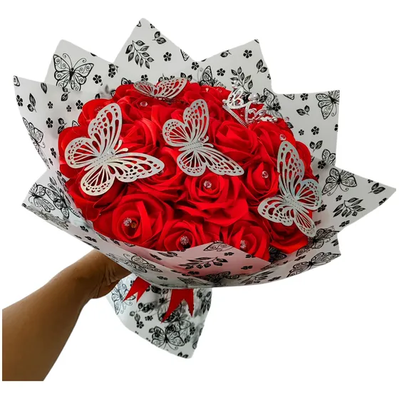 Ramo De 20 Rosas Eternas De Liston 